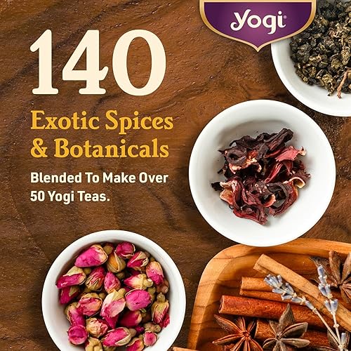 Miniatura 7 de Yogi Tea - Kombucha de Té Verde (paquete de 6) - Proporciona Antioxidantes para Apoyar la Salud General - Contiene Cafeína - 96 Bolsas de Té Verde