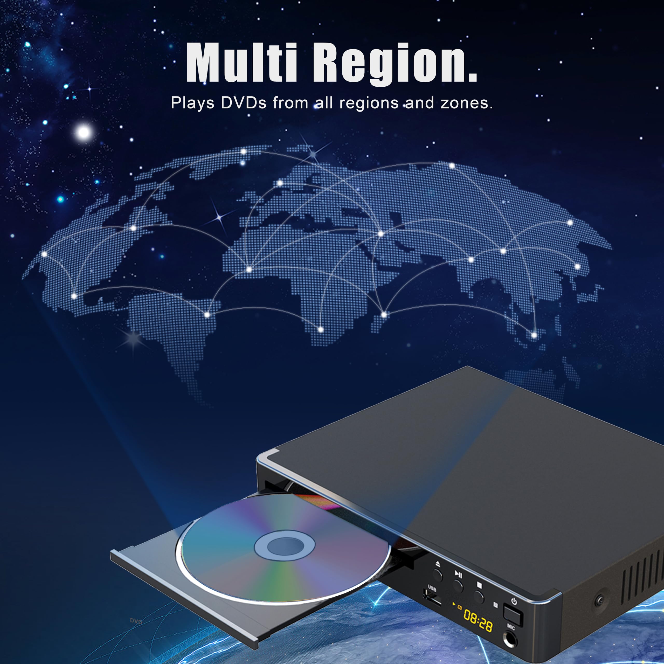 本/CD/DVD ploneer Pioneer DV-717 DVD/CD Player (FLASH SUM ERROR) CHAMPAGNE + REMOTE