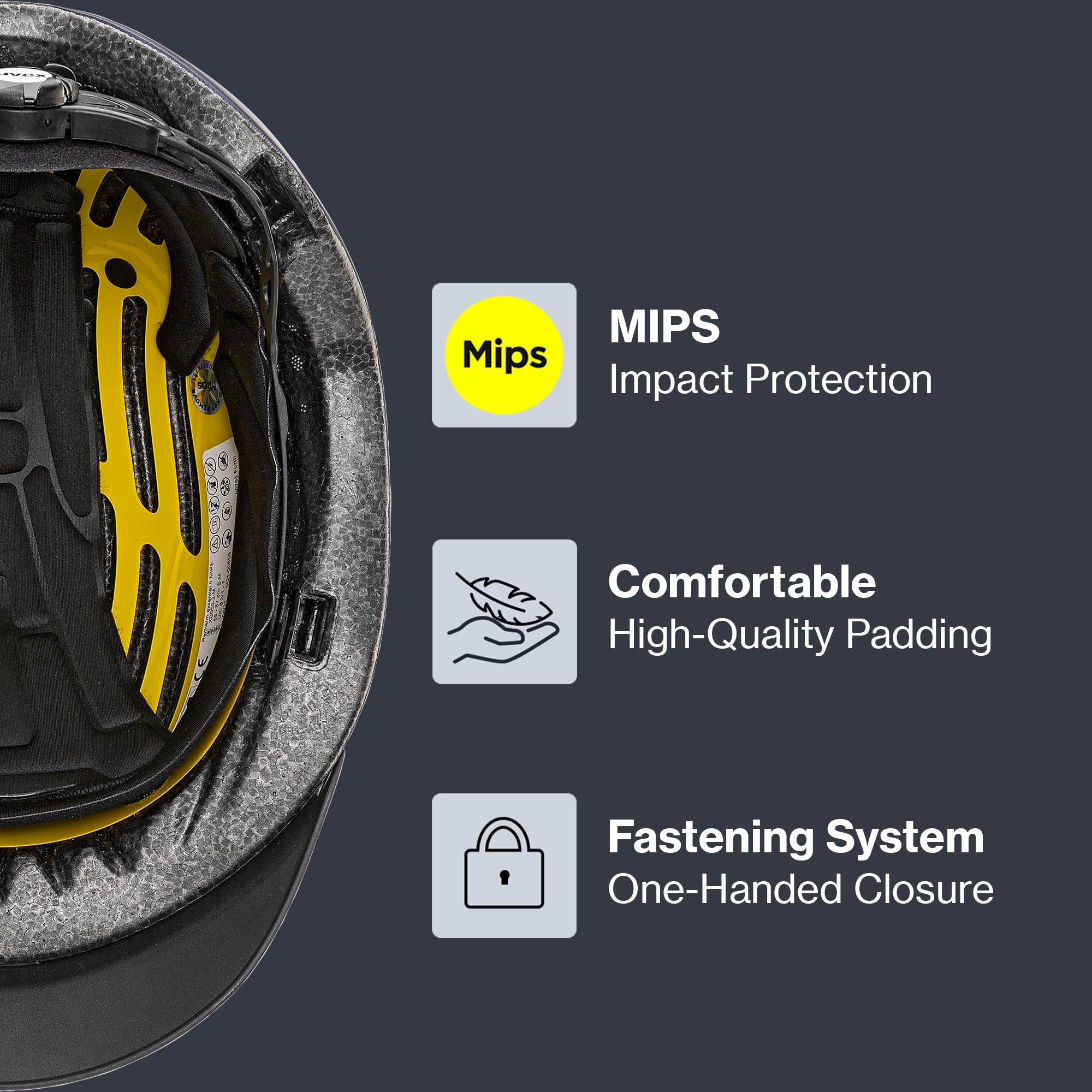 uvex Exxential III MIPS Casque d'équitation léger unisexe Taille réglable