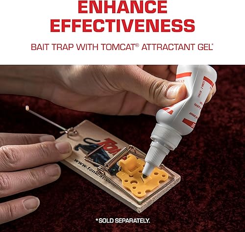 Miniatura 7 de Tomcat 373312 Trampa de madera para ratones, 4 unidades (paquete de 12)