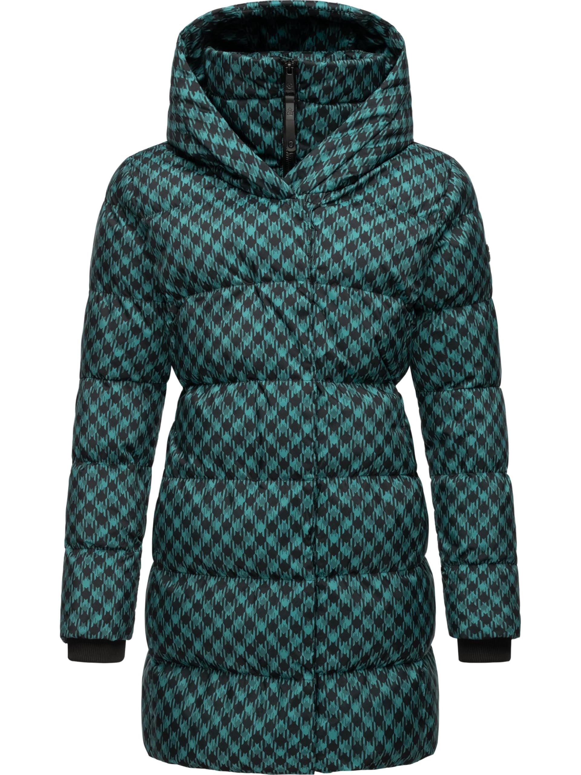 RAGWEAR Steppmantel Niara Print
