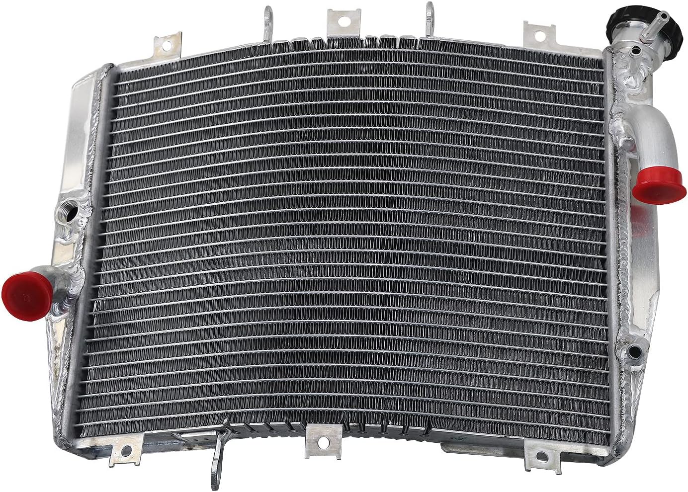 Radiator for 1998-2008 Kawasaki ZZR600 Ninja ZX6R ZX600J ZX600G, Full Performance Aluminium Motorcycle Cooling Radiator