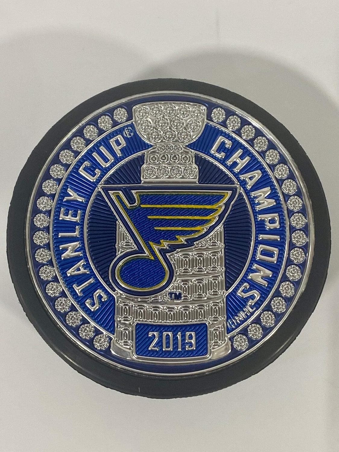 Sports Decor St. Louis Blues Stanley Cup Dynasty Puck Design Trimflexx
