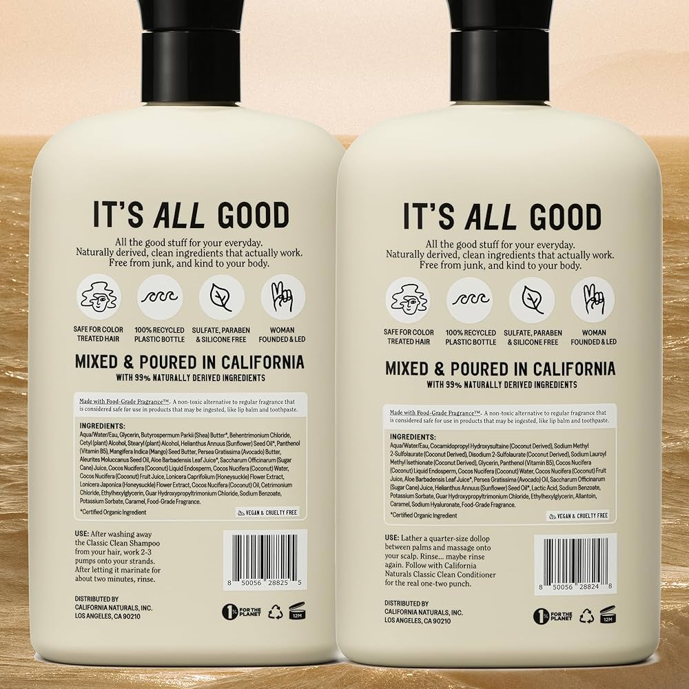 Amazon.com : California Naturals Coconut Shampoo