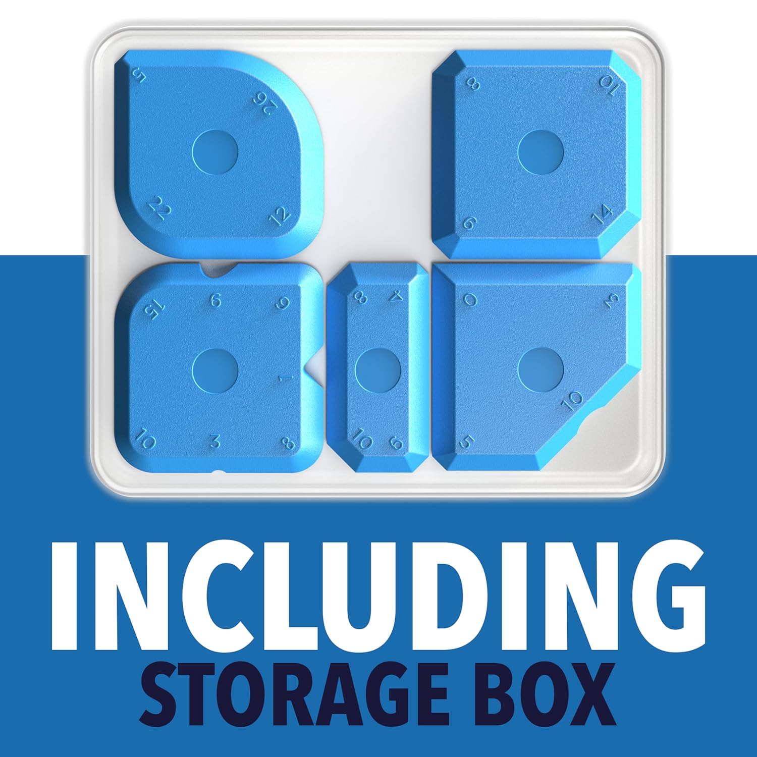 Silicone Caulking Tool Set – 5-in-1 Sealant Finishing Tool Kit | Caulk Remover, Grout Scraper & Applicator for Bathroom, Kitchen, Window, Sink, Tile & Joint | Professional Silicone Tools - Image 5