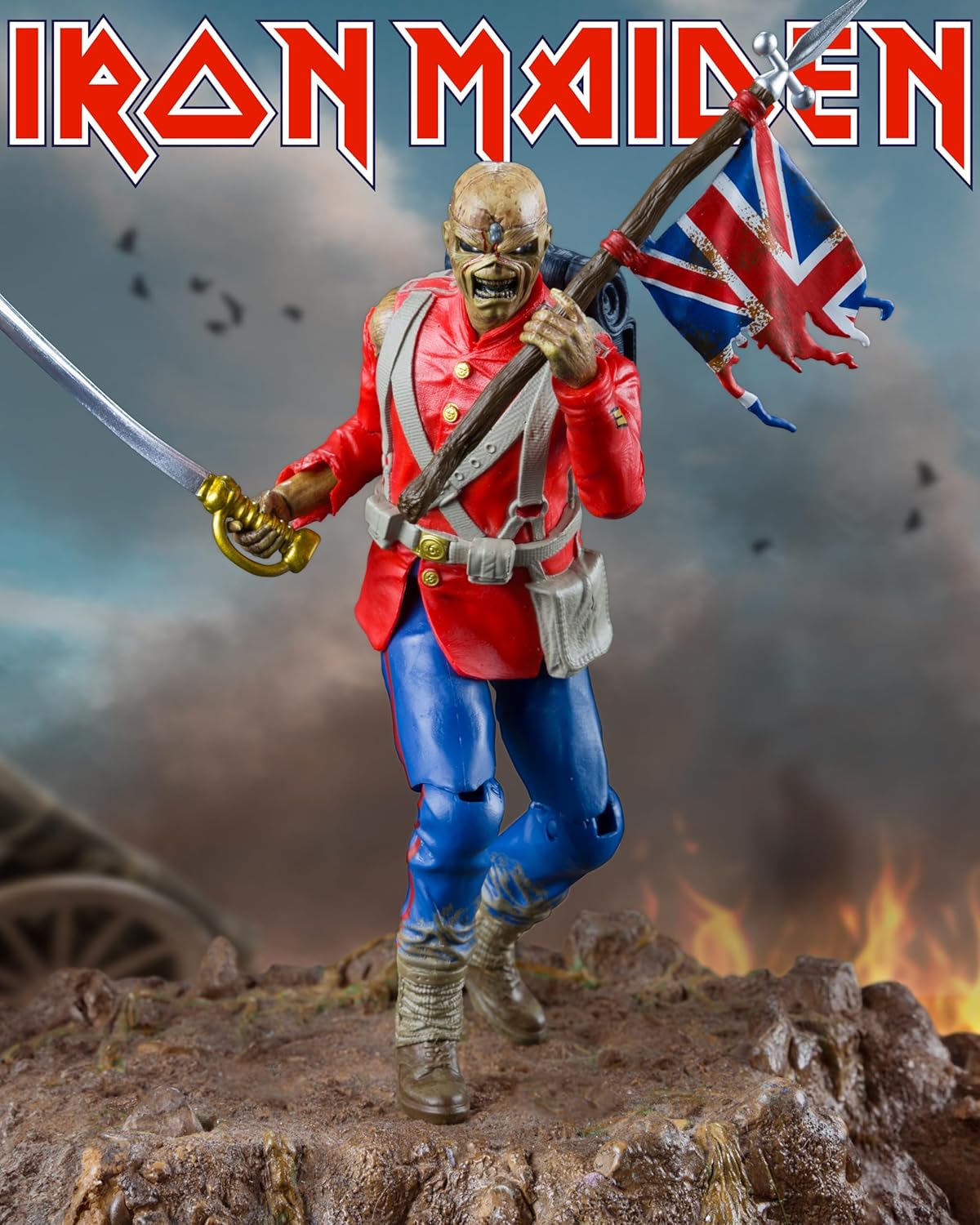 McFarlane Toys - Music Maniacs Metal Trooper Eddie (Iron Maiden) 6in Action Figure