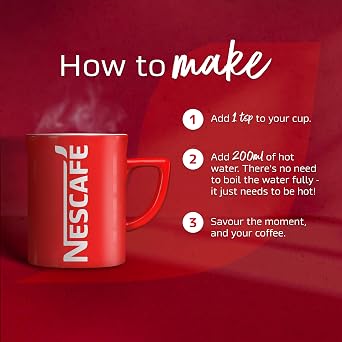 NESCAFÉ Original Instant Coffee 100g, Rich Aroma, Full and Bold Flavour (Pack of 12)