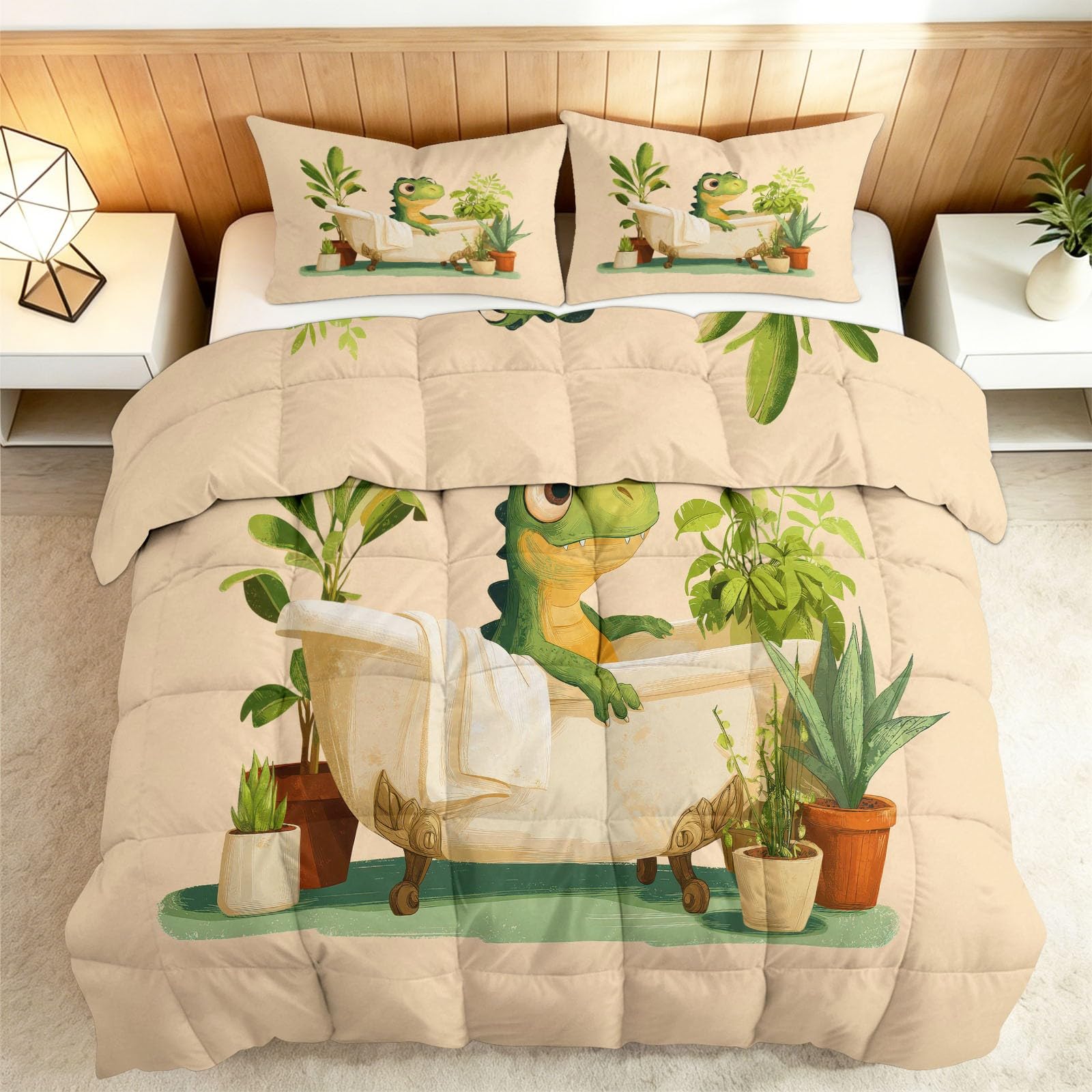 Edredón de verano beige de 260x220 cm ideal para regalar a familias