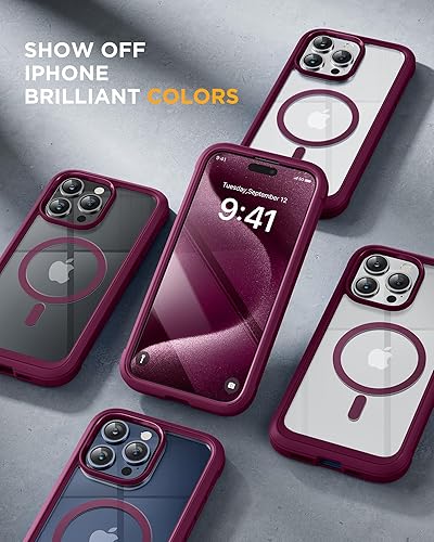 Miniatura 475 de Miracase Glass Series - Funda para iPhone 11 de 6.1 pulgadas, funda resistente de cuerpo completo mejorado con protector de pantalla de vidrio Negro