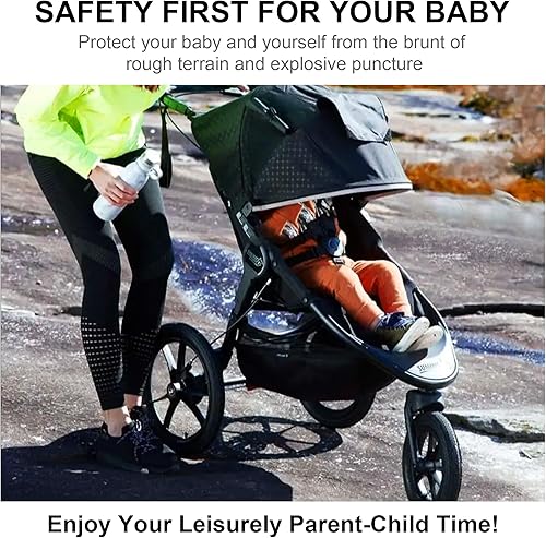 Miniatura 4 de RUTU Tubo interior de repuesto de 16 pulgadas x 1.751.952.125 para BoB Gear Jogging Stroller Revolution SEProFlexSUIronman Baby Jogger Summit X3