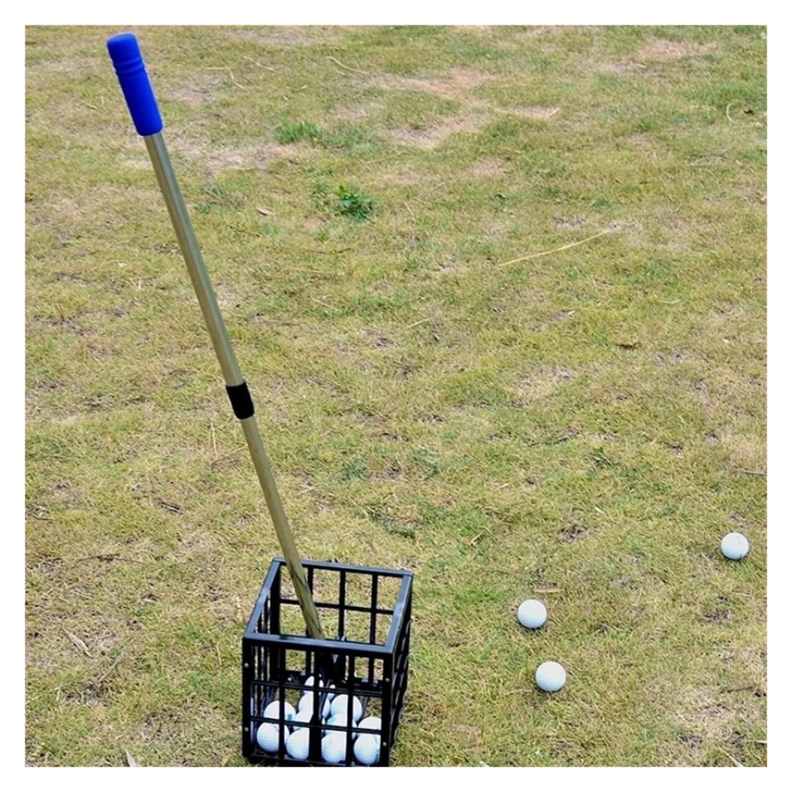 Recogedor de Pelotas de Golf Ajustable, Marco de colección de Golf de Gran Capacidad, recolector de Pelotas Ligero, Accesorios Deportivos Profesionales