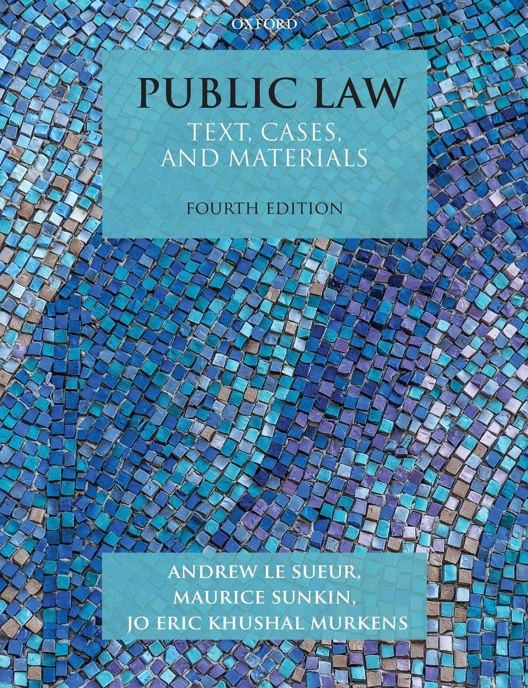 Public Law: Text, Cases, and Materials-Andrew Le Sueur, Maurice