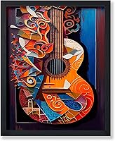 Vista 33 de Poster Master Póster de guitarra eléctrica de 3 piezas, impresión de guitarra, arte musical, arte de instrumentos, regalo para él, ella y músico