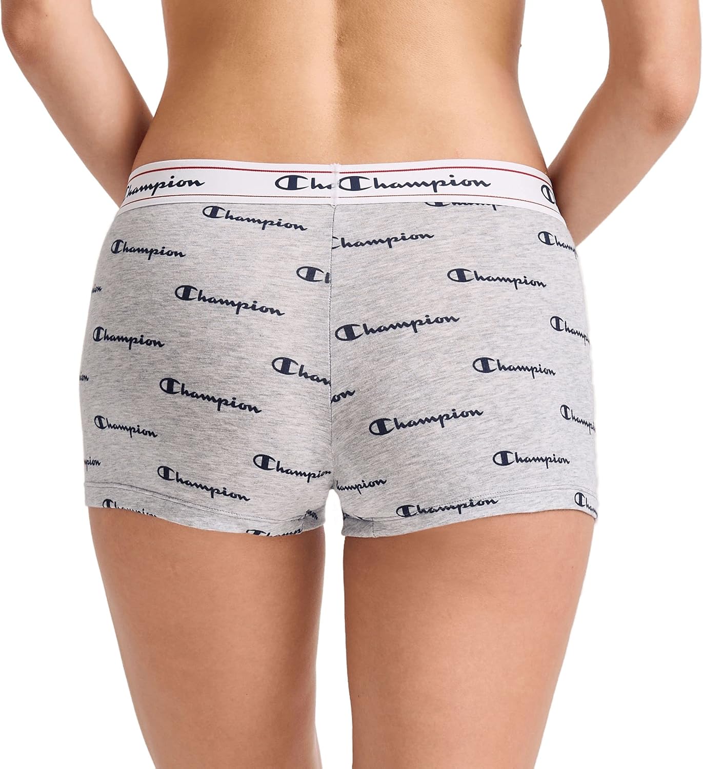 Champion womens Heritage Boyshort Underwear, Stretch Cotton Boyshort Panties (Retired Colors) - Image 3