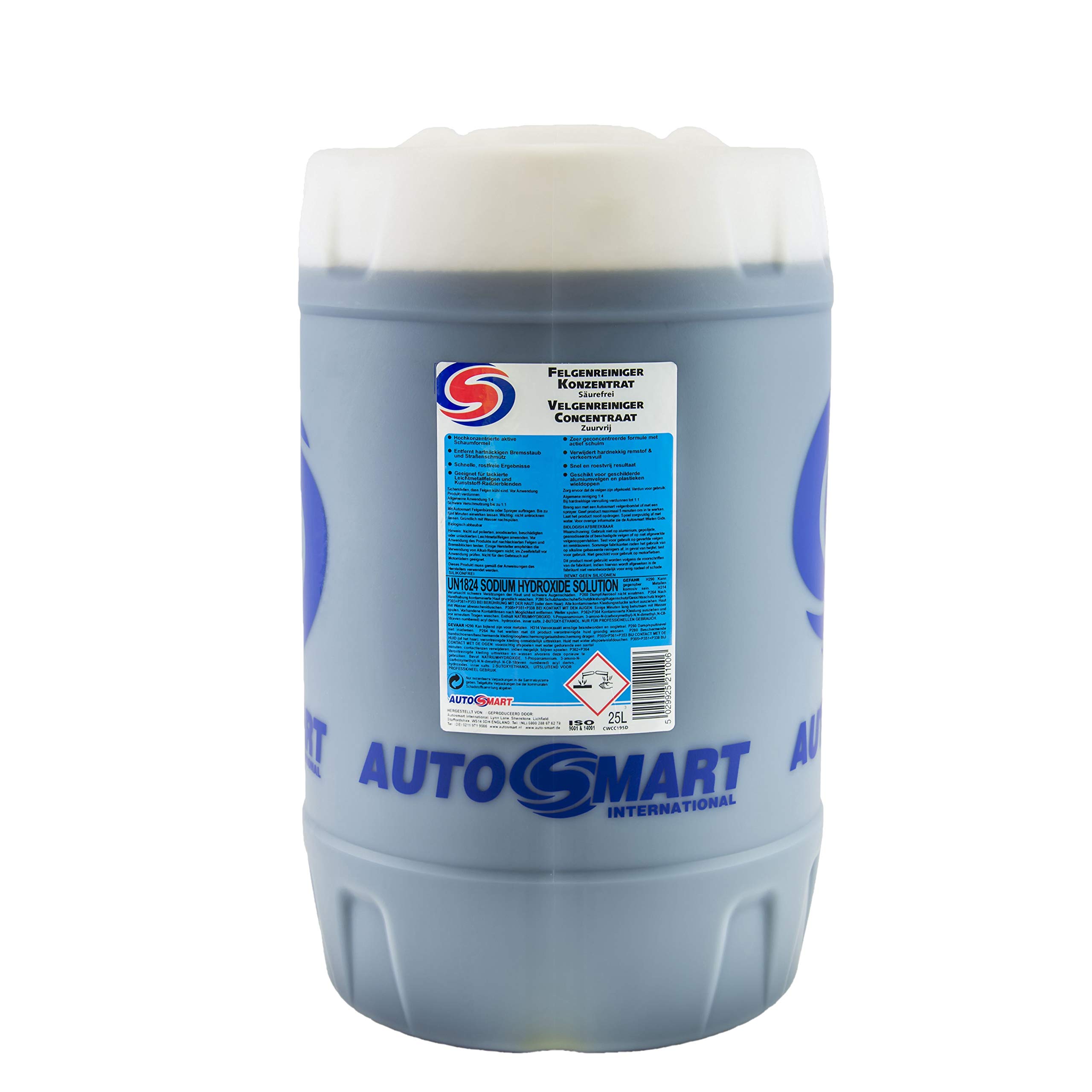 Autosmart Felgenreiniger Konzentrat - Säurefreier Felgenreiniger 5 Liter