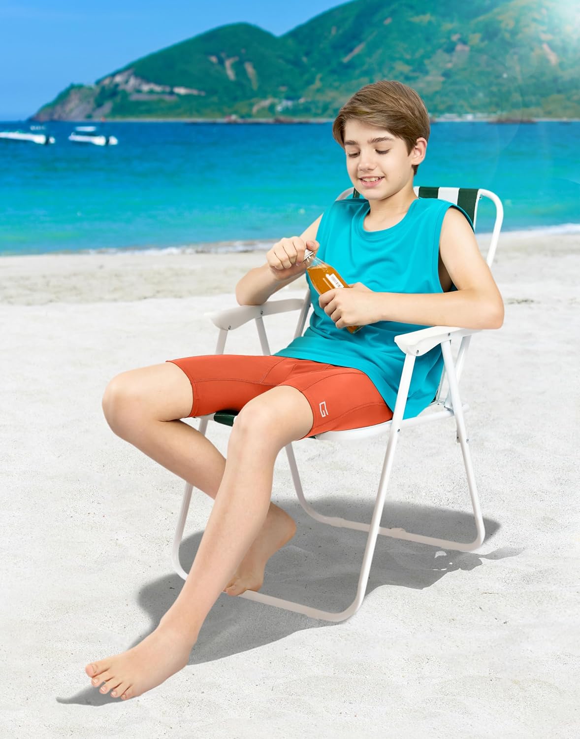 G Gradual Boys Swim Jammers Youth Competitive Swim Team Trunks Quick Dry Stretch Racing Swimsuit Swimming Shorts for Boy - Image 3