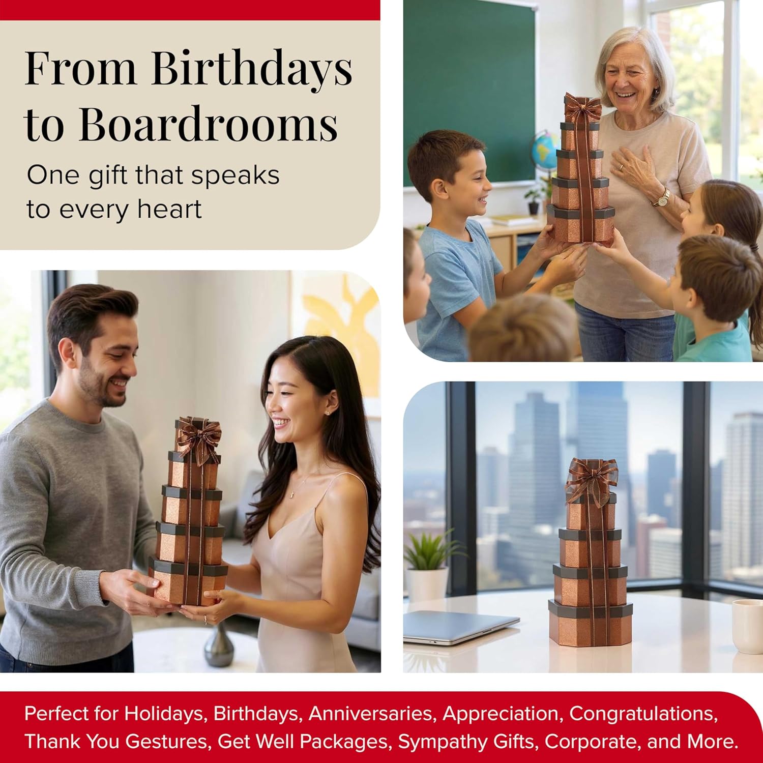 Broadway Basketeers Gift Basket – Kosher Gourmet Snack & Chocolate Food Gifts for Women, Men, Family, Thank You, Corporate - Image 6