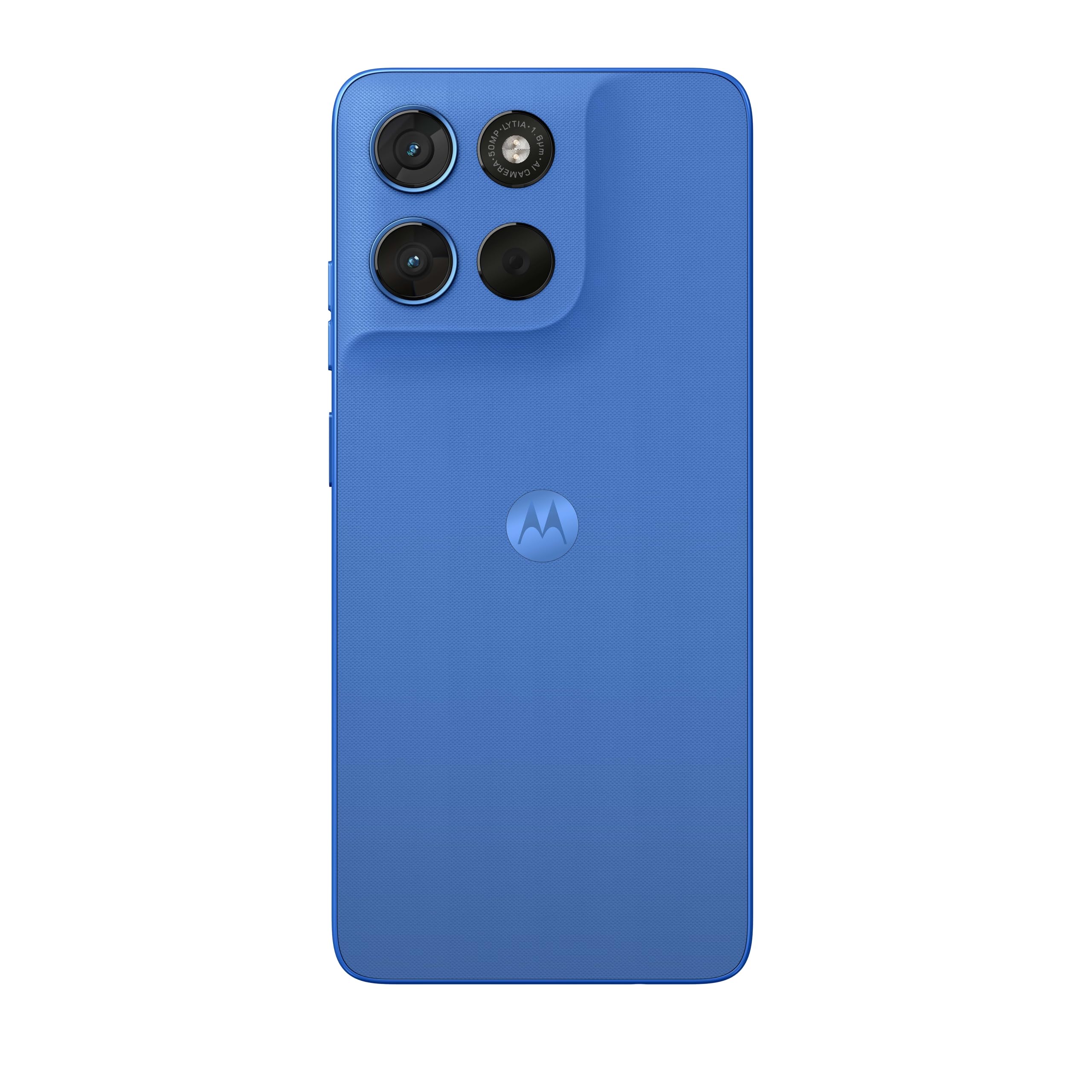 Motorola Moto G57 con 3 años de garantía (8/256 GB, cámara 50 + 8 MP + sensor parpadeante, pantalla 6,72 pulgadas 120 Hz, 5100 mAh, Snapdragon 6s Gen 4, Android 16), Pantone Regatta