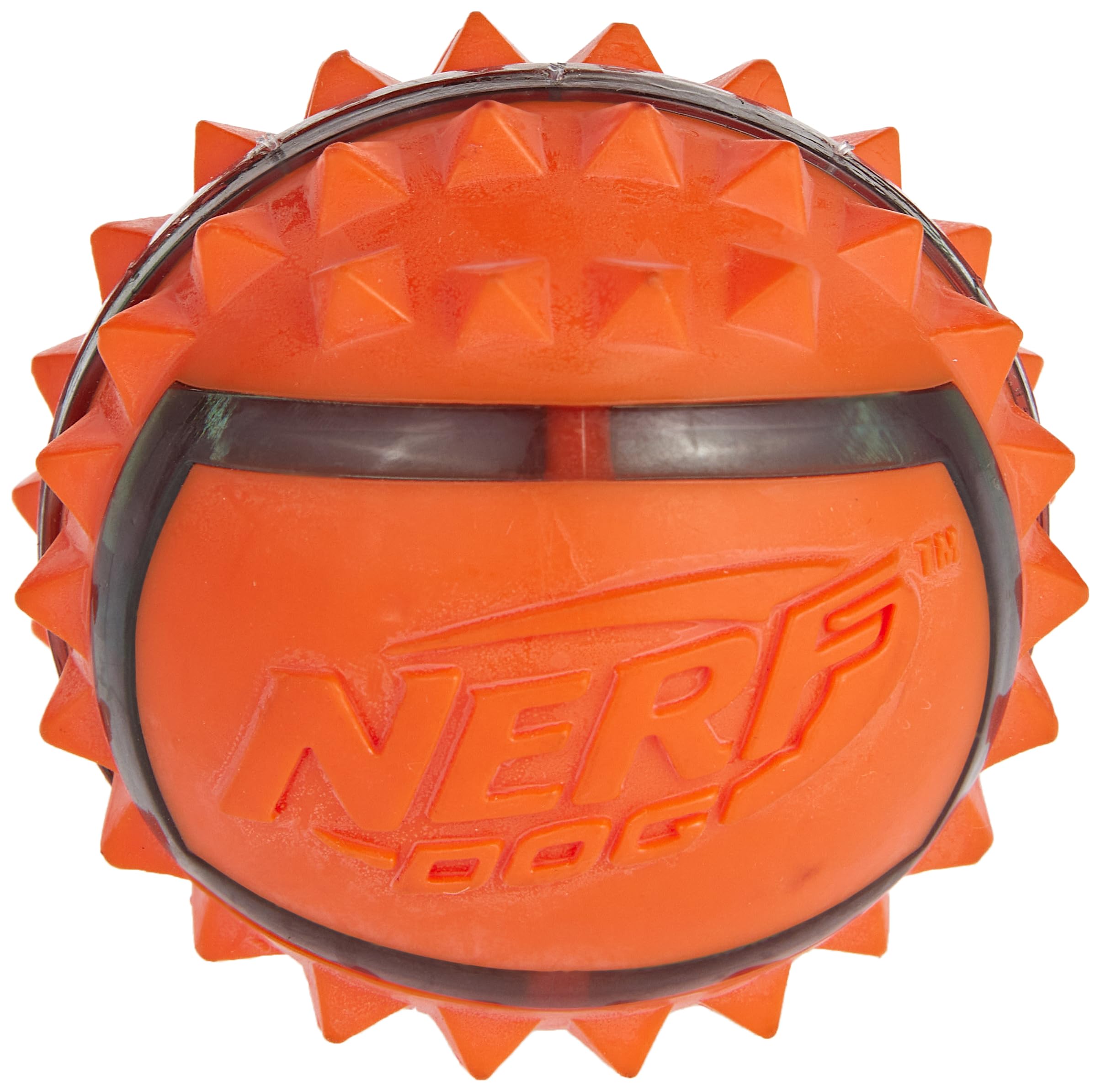 Nerf Dog VP6680E TPR Spike Ball, 6, 3 cm, niebieski/pomarańczowy