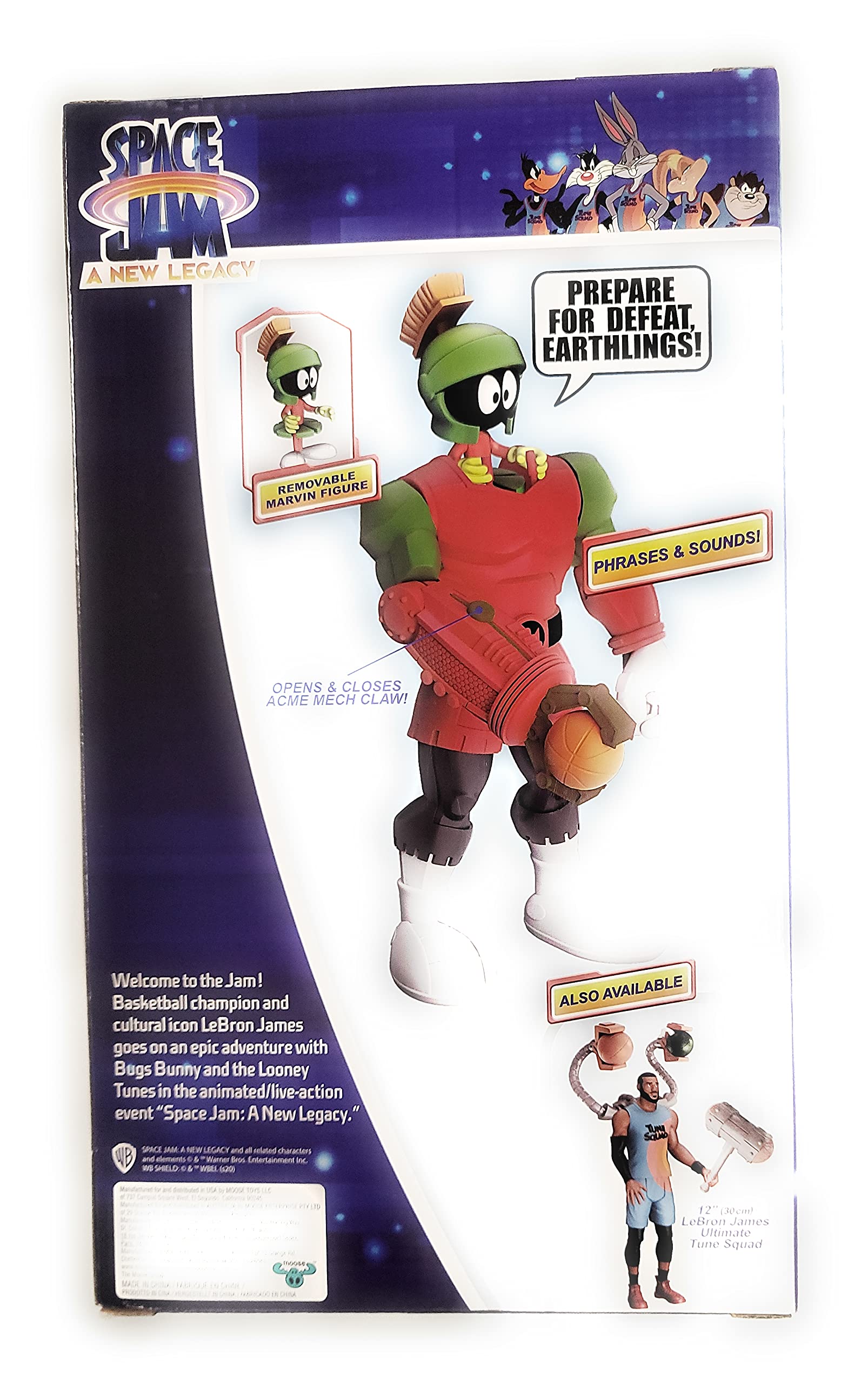 Marvinになります。 Warner Bros. Space Jam A New Legacy Marvin The Martian : Amazon.sg