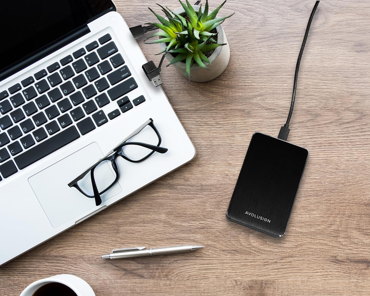 Avolusion Disco duro externo portátil M2 de 1 TB USB 3.0 (para computadora portátil con Windows/PC de escritorio)