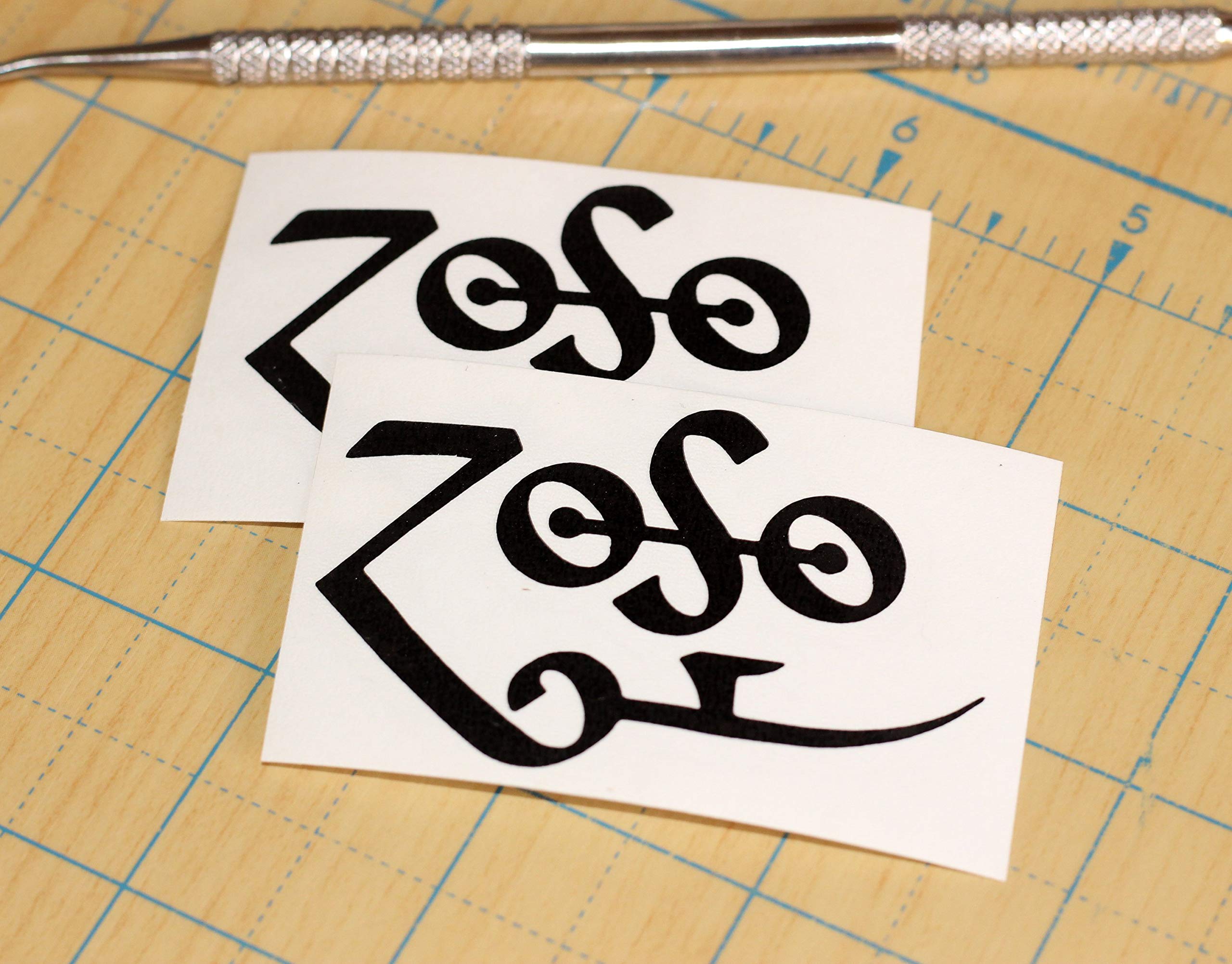 Led Zeppelin Zoso Sticker Zoso Decal
