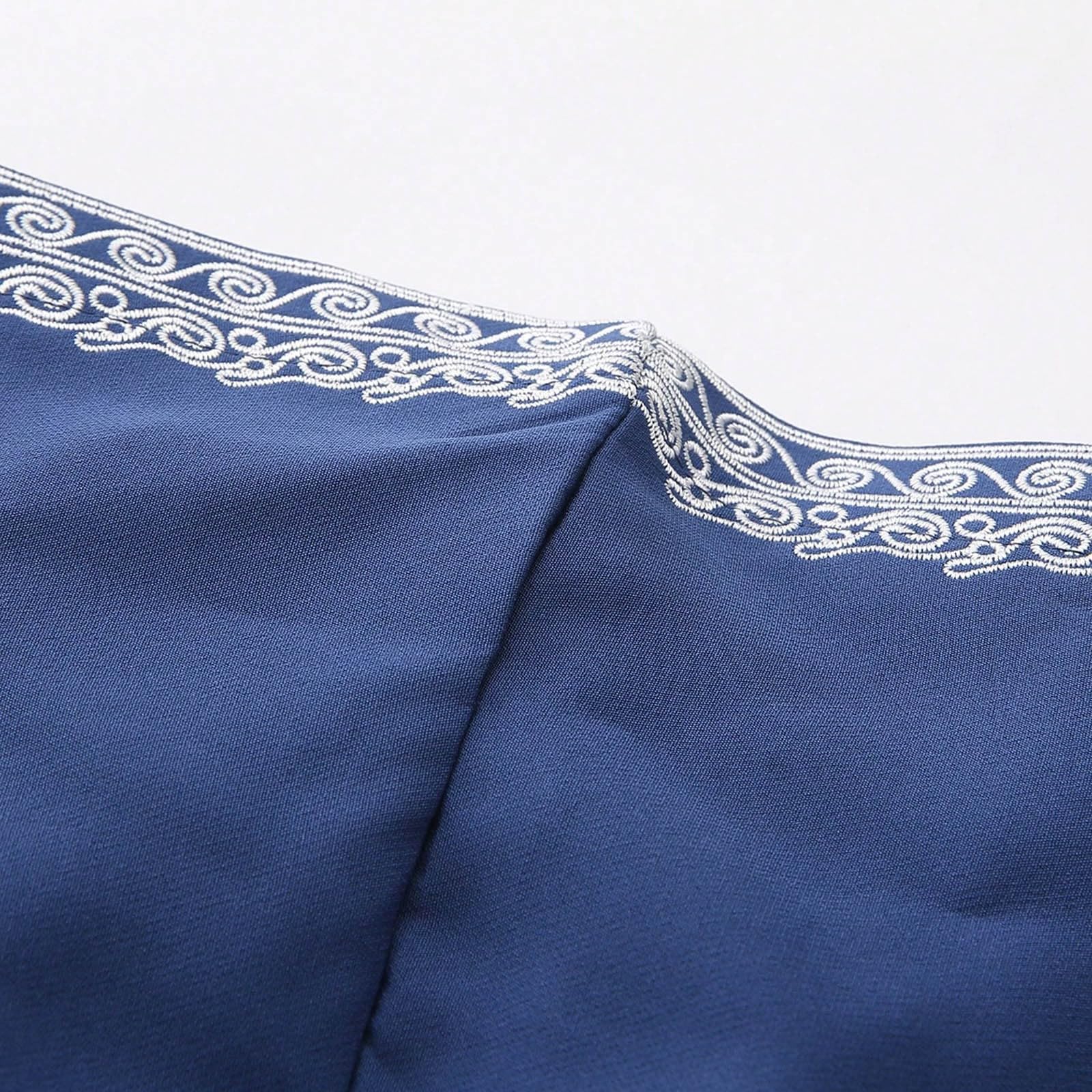 Generisch Abaya Herren, Gebetskleidung Für Männer Islamische Kleidung Tunika Abayas Ramadan Gebetskleid Muslimische Kleider Muslim Ihram Kleidungs Kaftan Araber Kostüm Arabische Burka