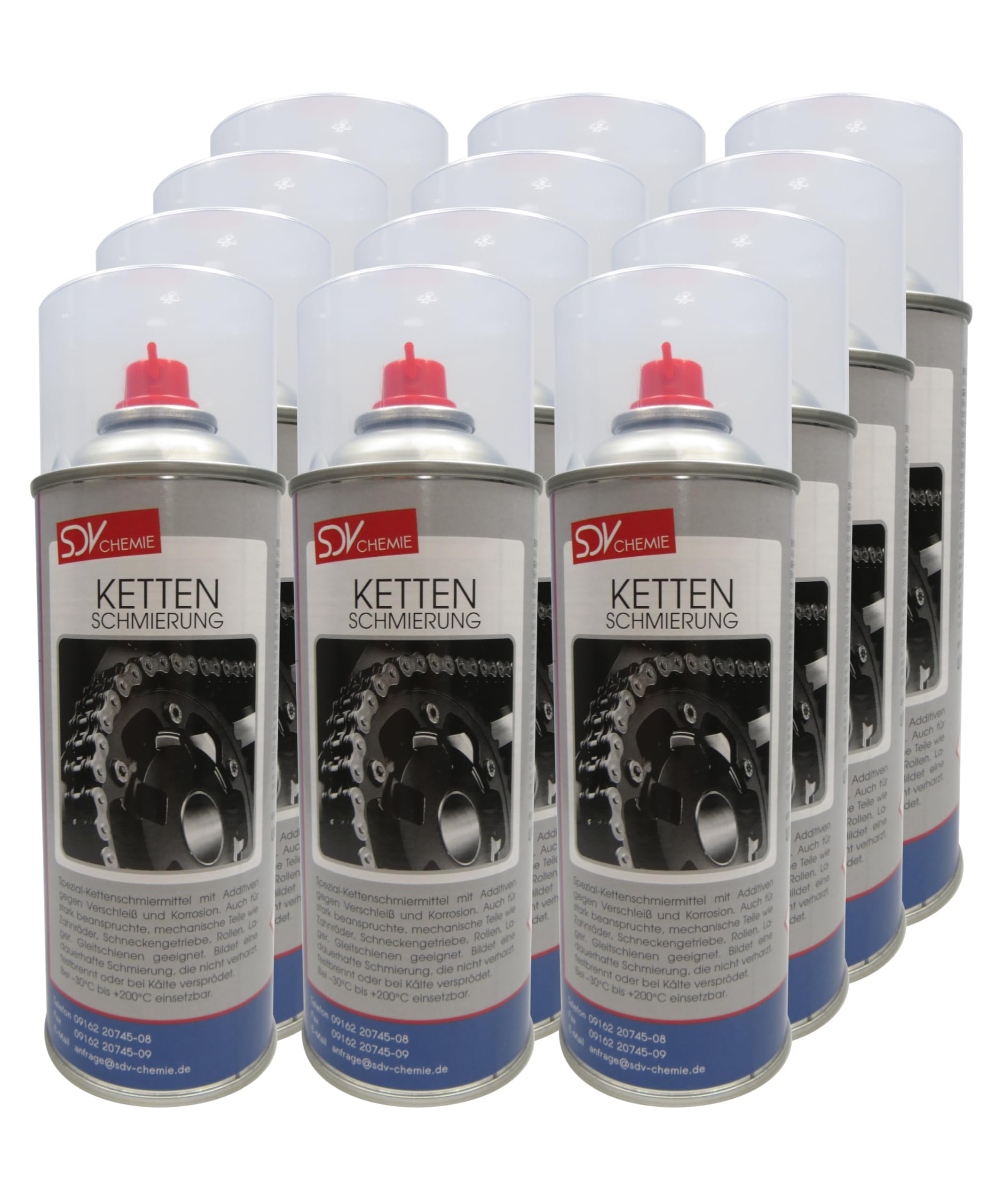 SDV Chemie Kettenschmierung Spray 12x 400ml