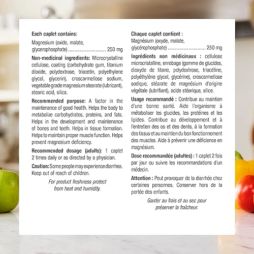 Miniatura 4 de Webber Naturals Magnesio 250 mg 210 cápsulas Valor Tamaño