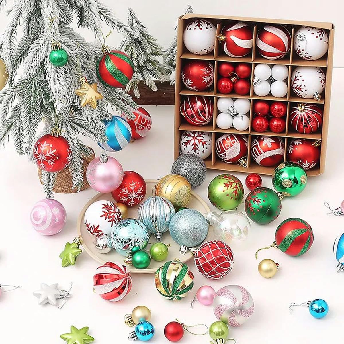 40 decorazioni per l'albero di Natale, Set di ... - Leroy Merlin
