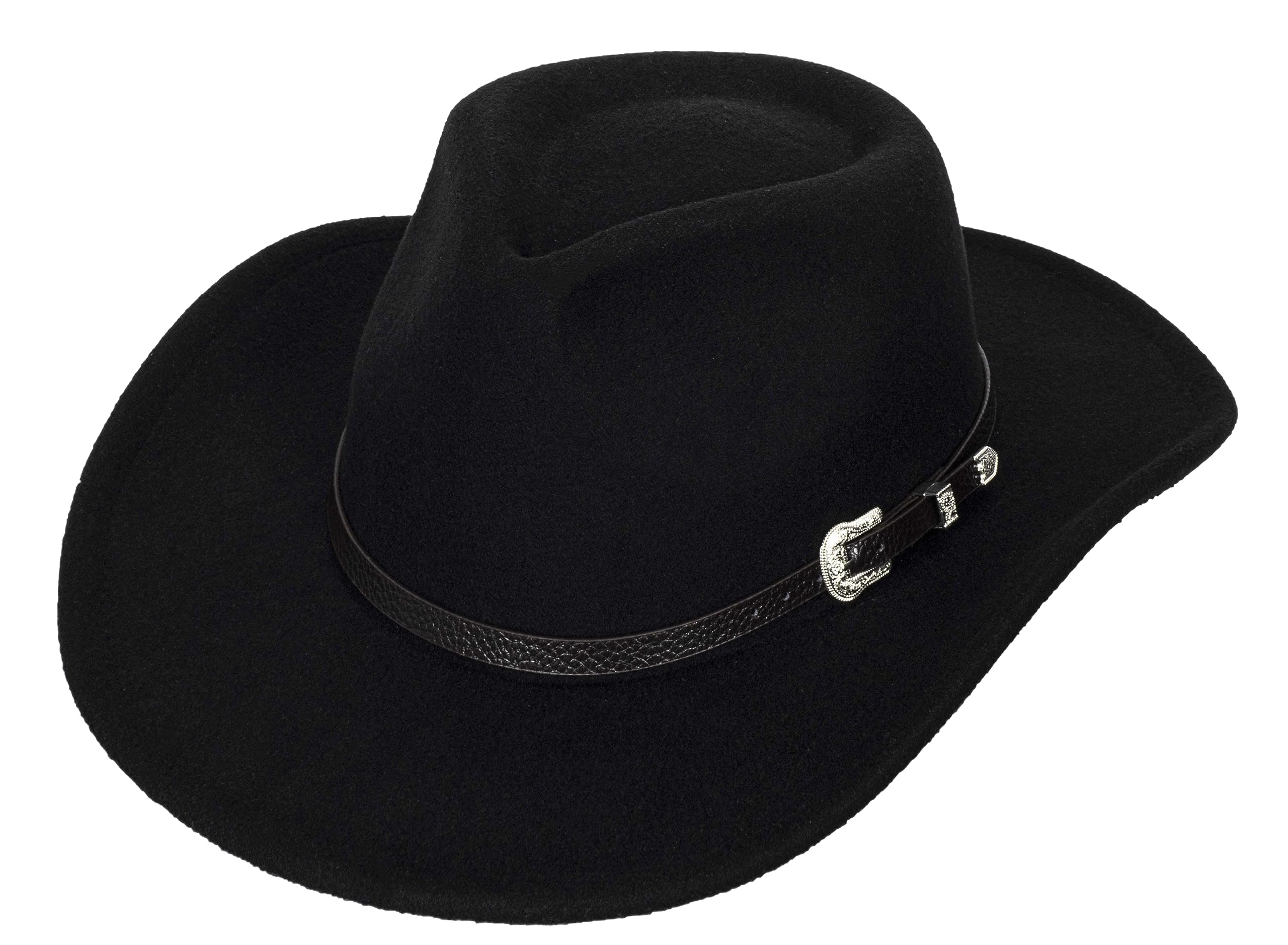 Cappello da cowboy in feltro di lana - Nero - DONNA | H&M IT