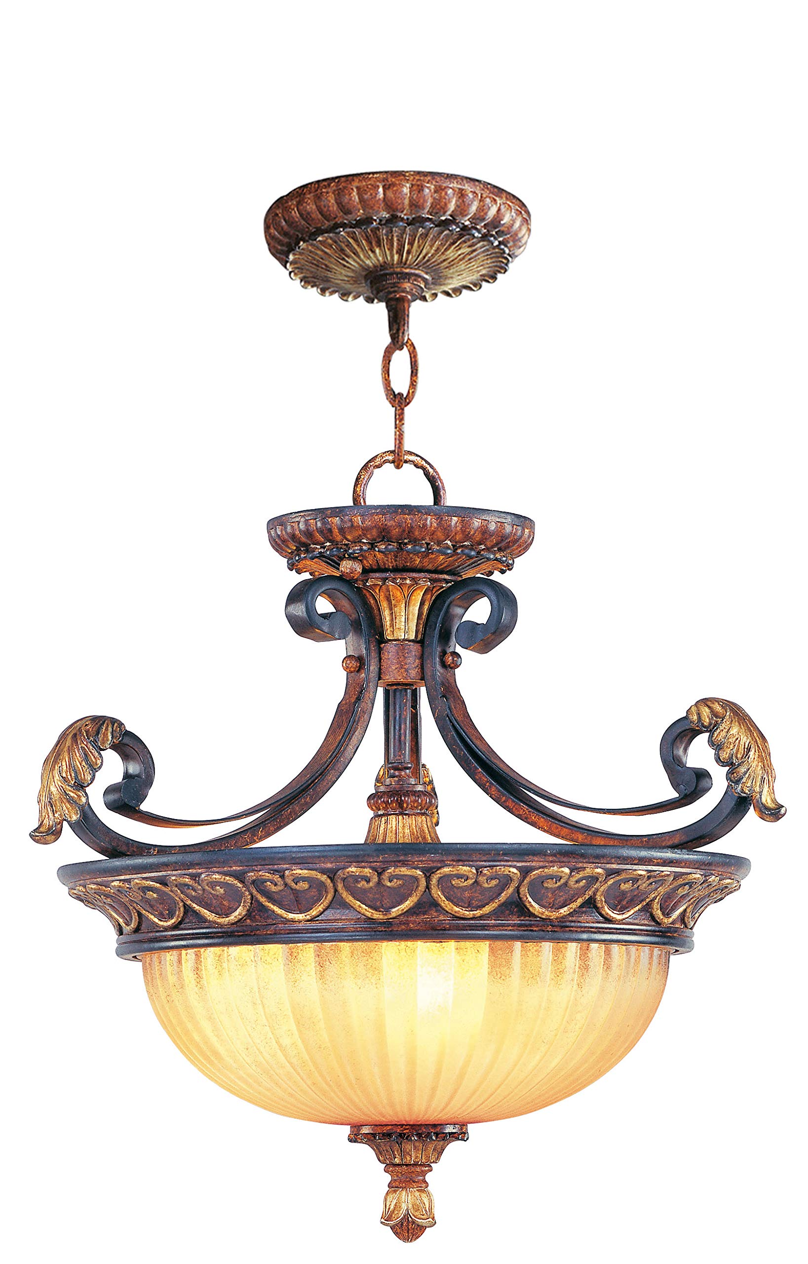 Livex Lighting 8565-63 Villa Verona Convertible Hanging Lantern