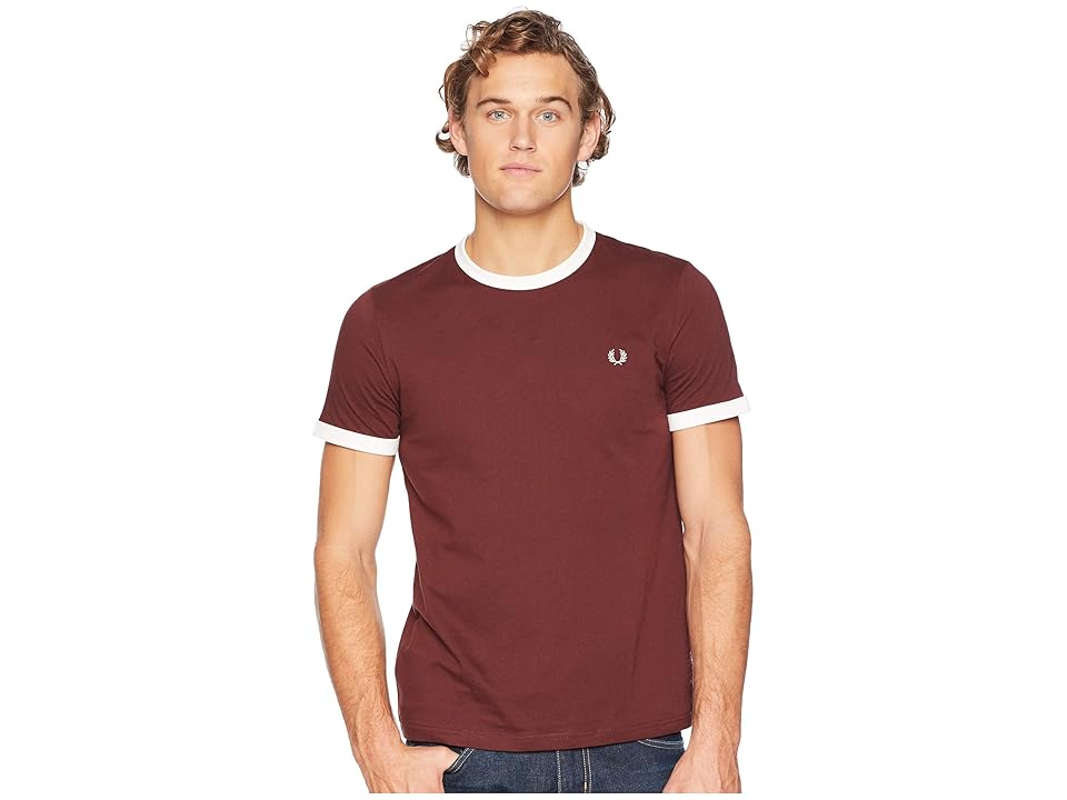 

Fred Perry Ringer T-Shirt (Stadium Red 1) Men's T Shirt
