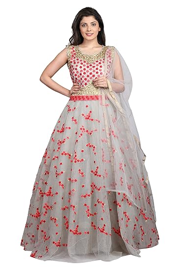 one piece dress with dupatta