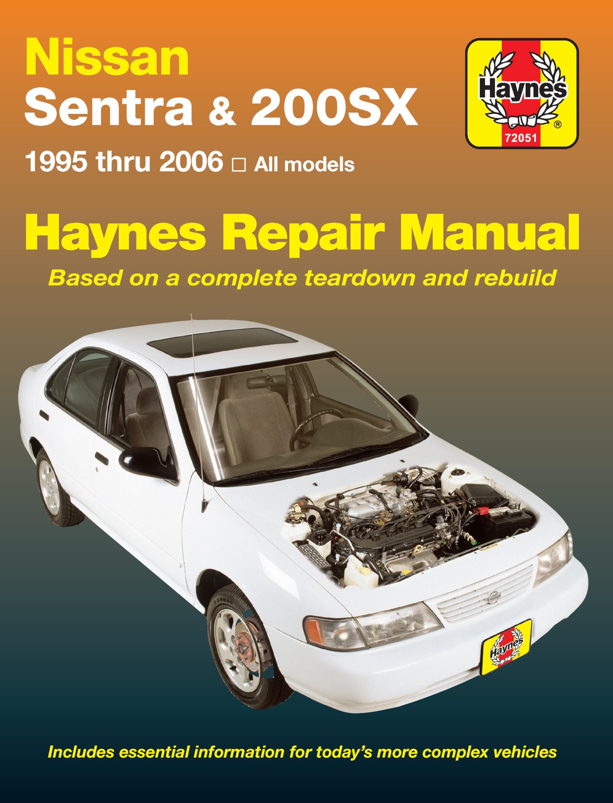 Nissan Sentra & 200SX (95-06) Haynes Repair Manual 1st Edition