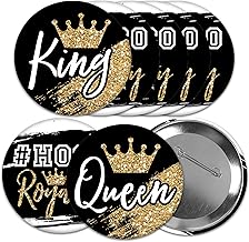 Big Dot of Happiness HOCO Dance - 3 inch Homecoming Badge - Pinback Buttons - Set of 8