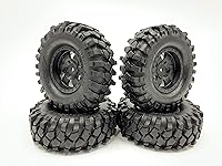 Vista 2 de SF108 108MM Escala Rock Cralwer 1.9" Neumáticos de escalada Ruedasllantas (4) No pegado para 4WD RGT LC76 AX90046 trx6 SCX10 II 4Runner TF2 LWB