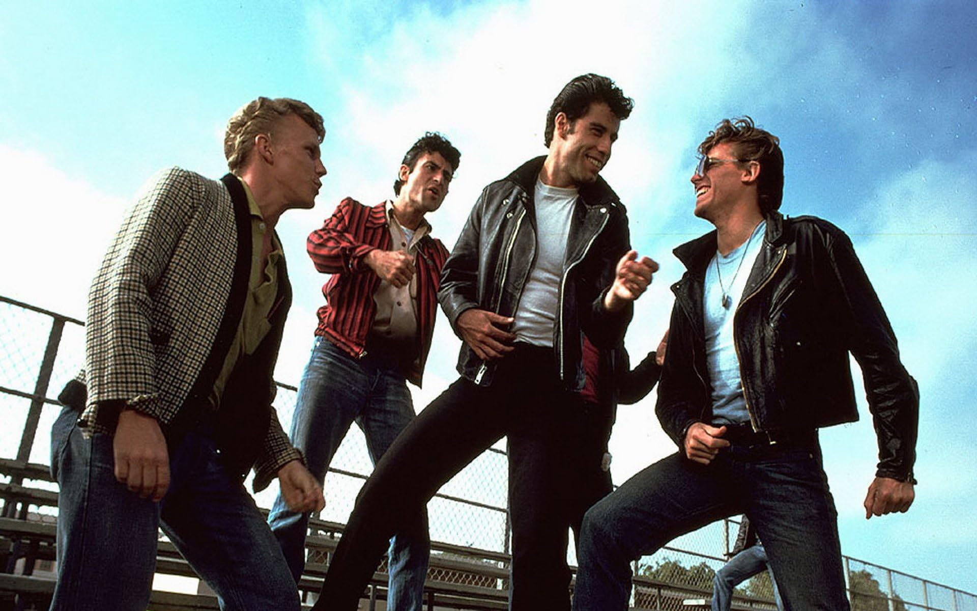 Grease Travolta Olivia Newton John Poster Print 3