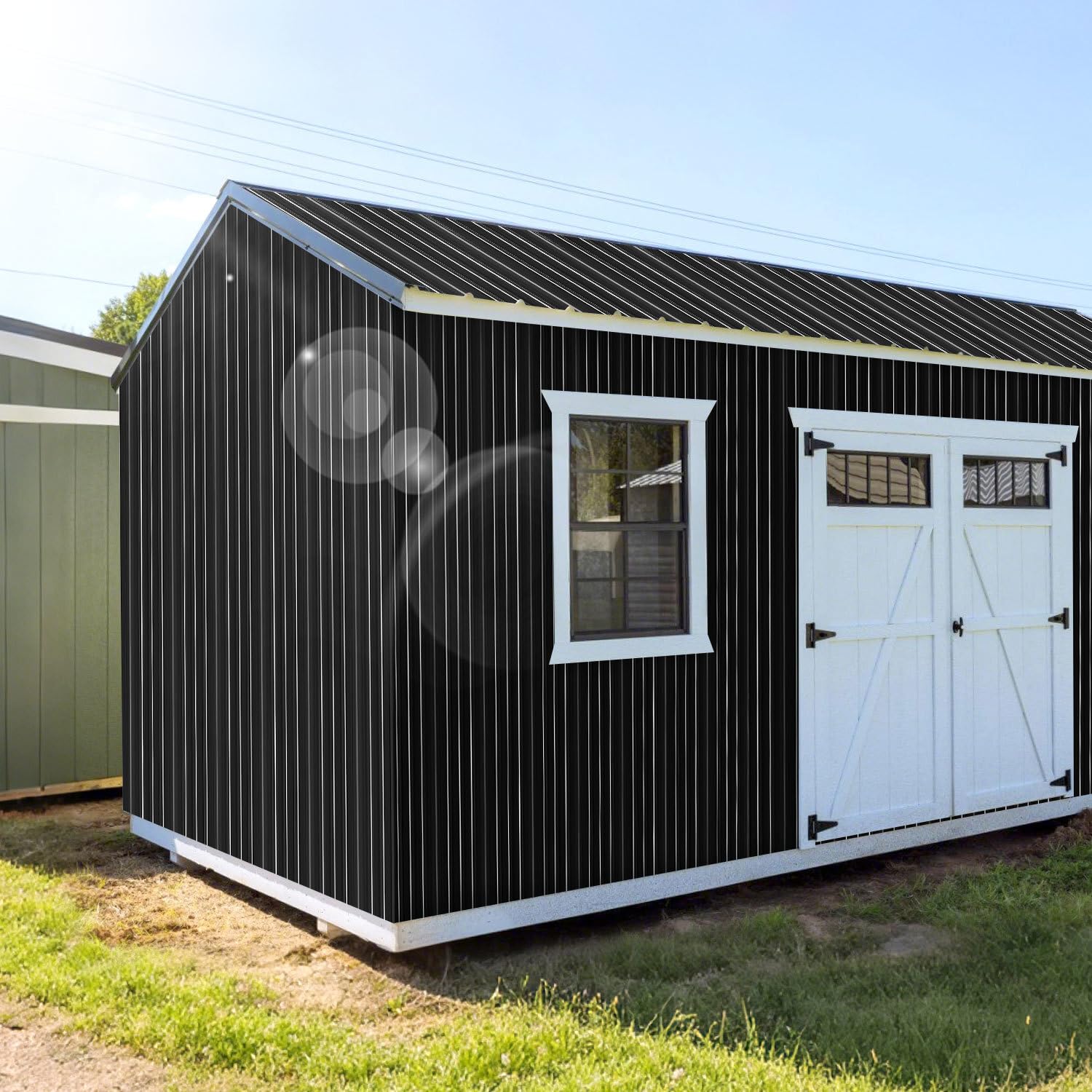 Trapezblech 129×46cm 21m² 0,25mm Verzinktes Stahl Profilblech Anthrazit