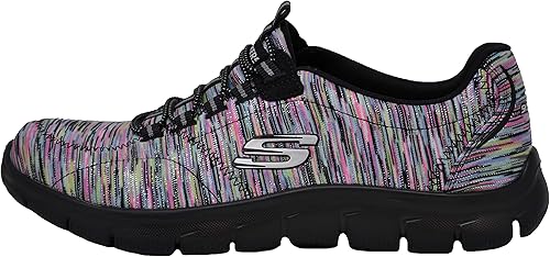 Miniatura 7 de Skechers Women 's Empire Juego en bungee Slip On Sneaker negro