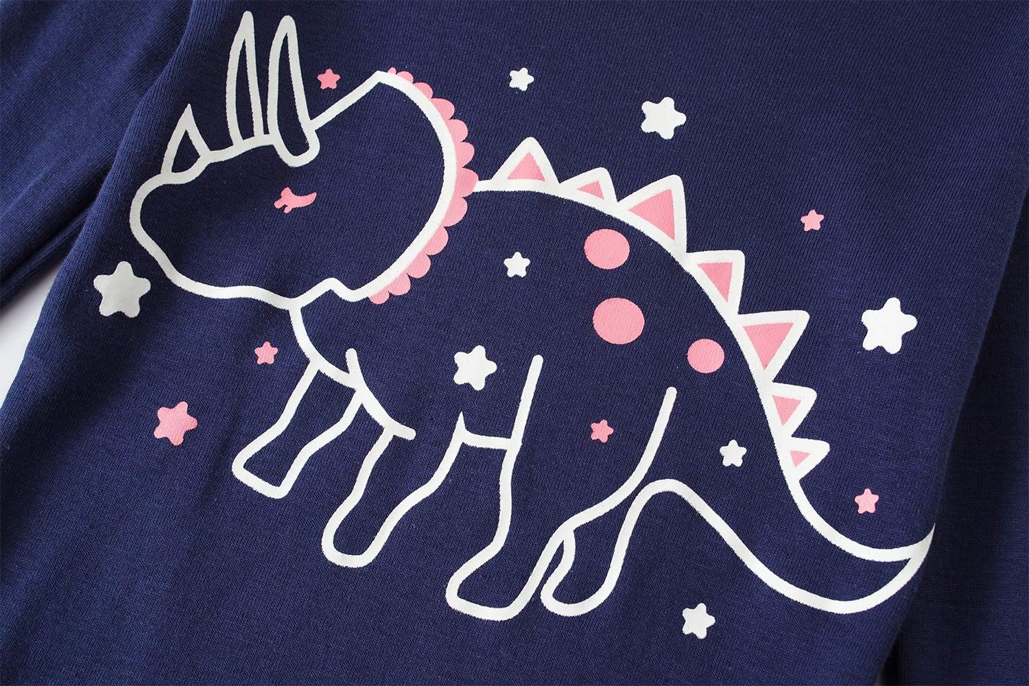 Little Girls Pajamas Sets Toddler Girls Cotton Pjs Sleepwear Sets - Image 4