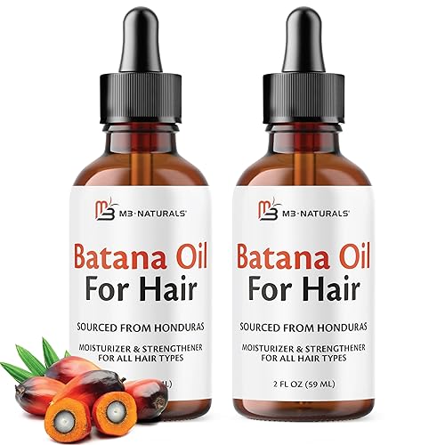 Aceite de batana para el crecimiento del cabello y la piel  Dr. Sebi 100% puro, sin refinar y prensado en frío de Honduras, para cabello más grueso,