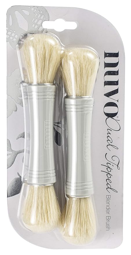 Tonic Studios 984N Nuvo Dual Ended Blender Brush 2/Pkg