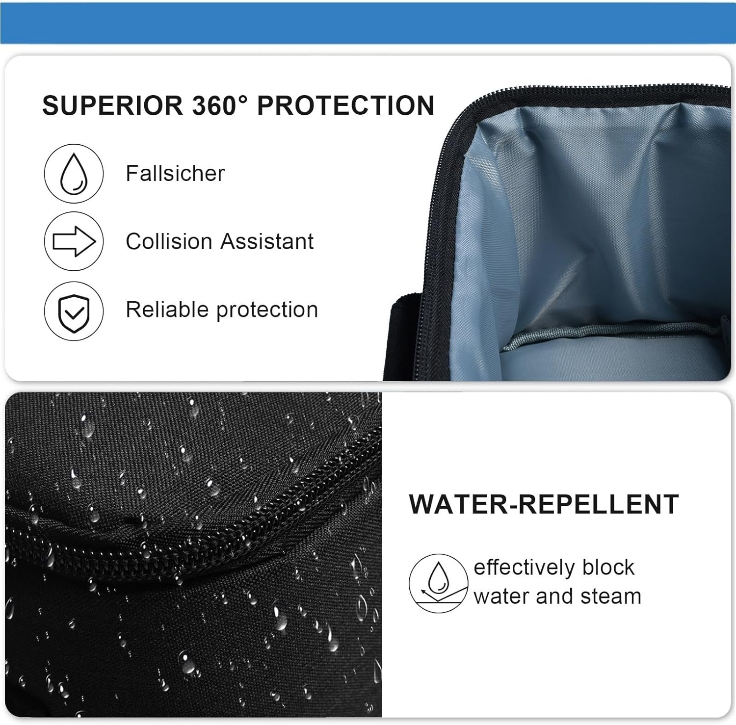 Compatible for HY300 HY300pro HY320mini TD80W HY300plus Projectors, Travel Storage Carry Bag Protective Case