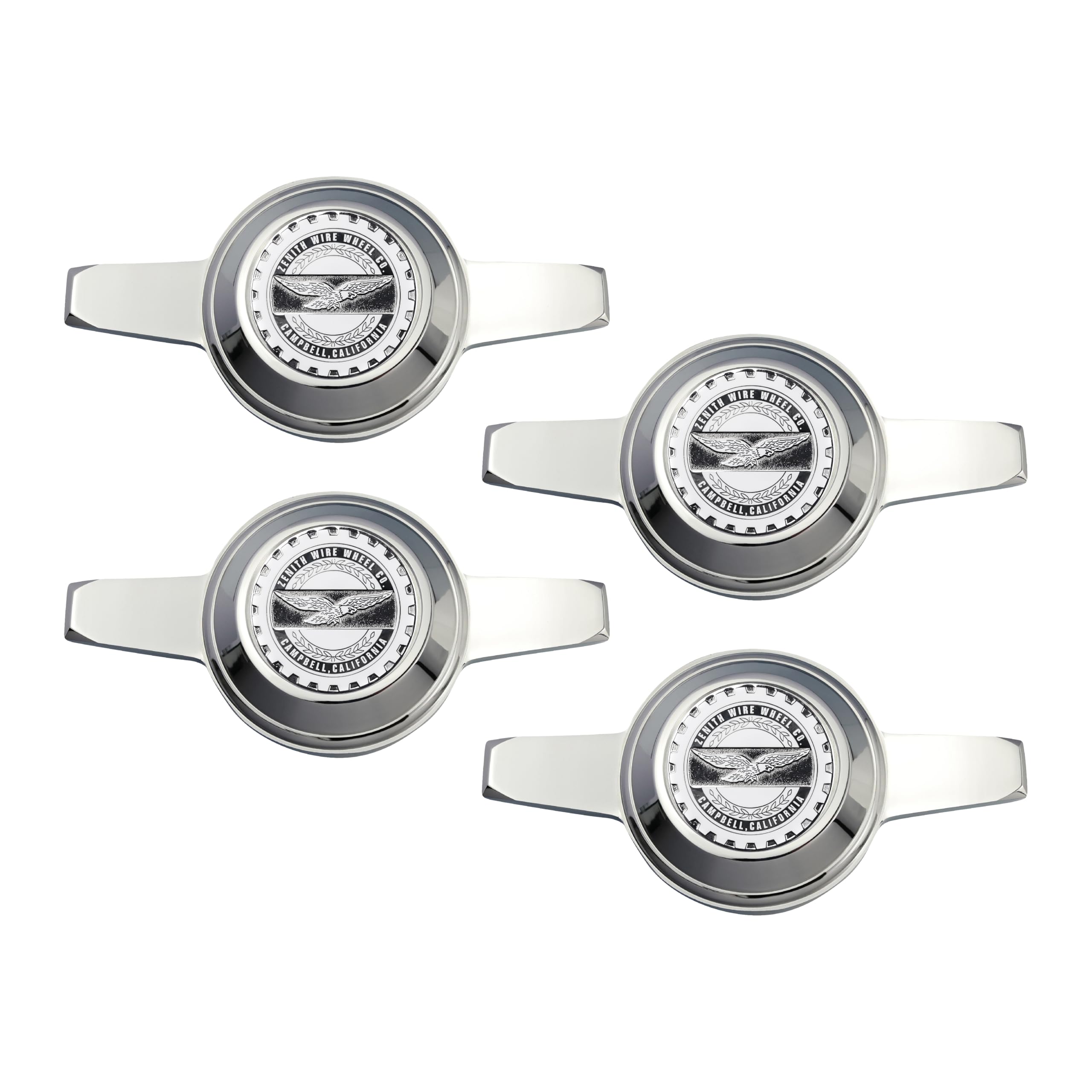 アメリカ ビンテージメダル 2点セット Amazon.com: British Wire Wheel 2 Bar Zenith Knock Off Spinner Caps