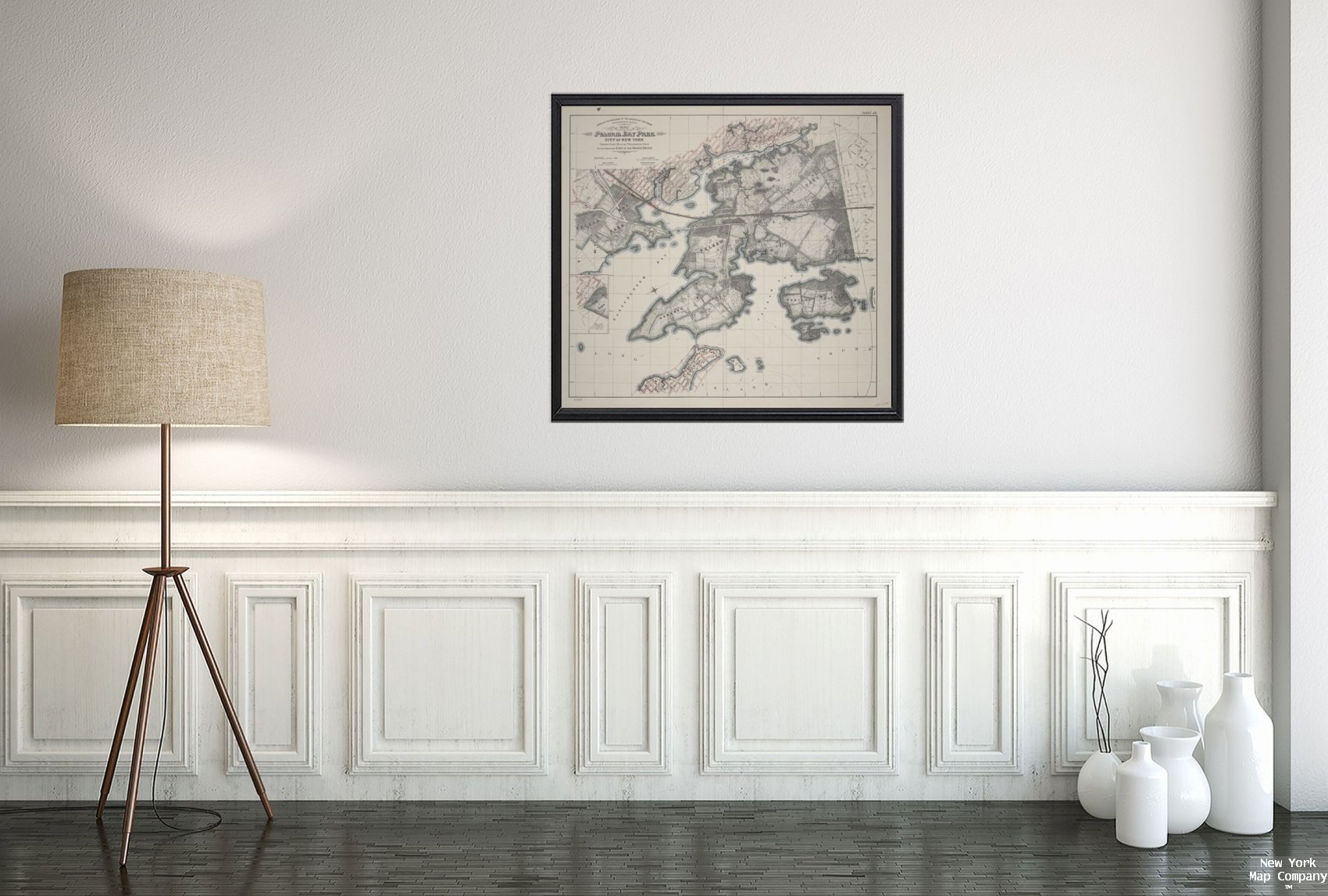 1905 Map of Bronx, N.Y. Sheet 29: Map of Pelham Bay Park, City York, Forming Sheet 29 of The Topographical Atlas of The Territory East of The Bronx River. Bronx York, N.Y. Topographical