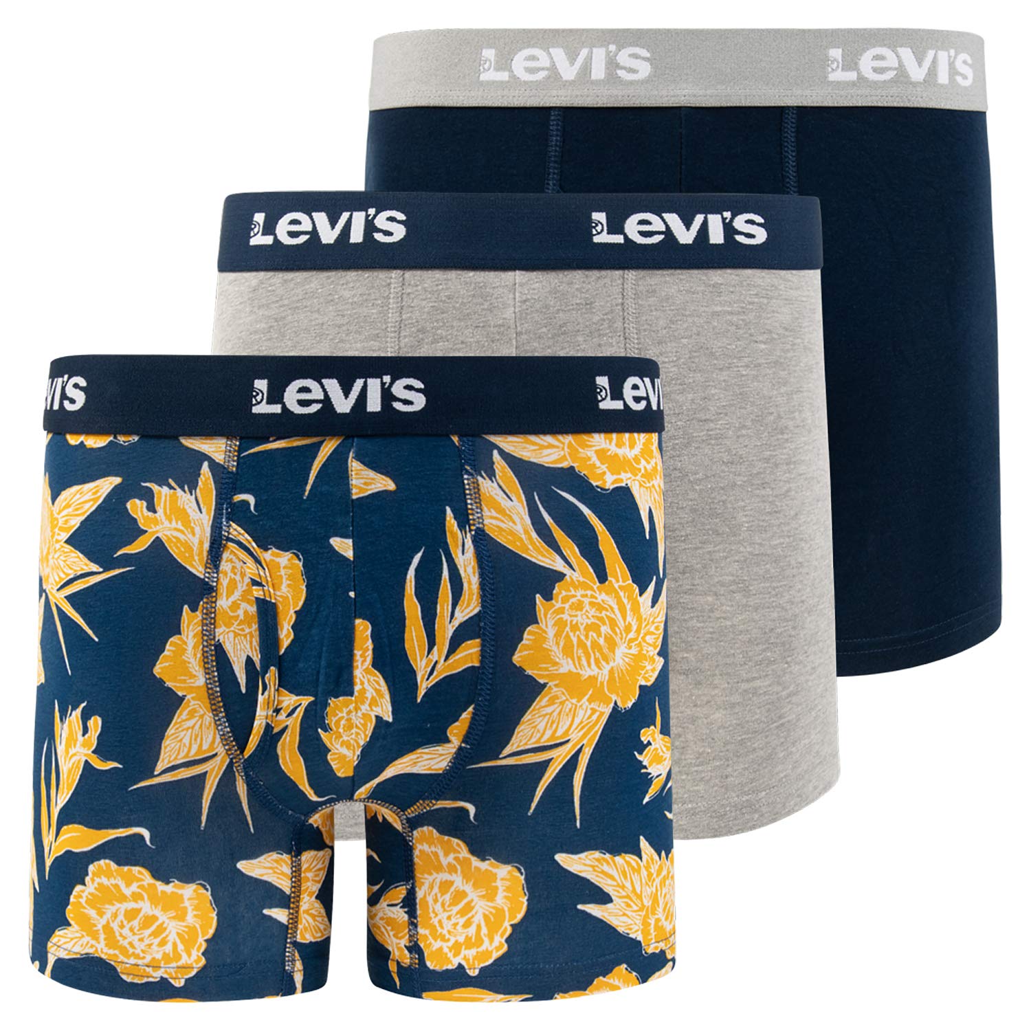 Levi'sBoxer Briefs for Men, Cotton Stretch Breathable Men's Underwear