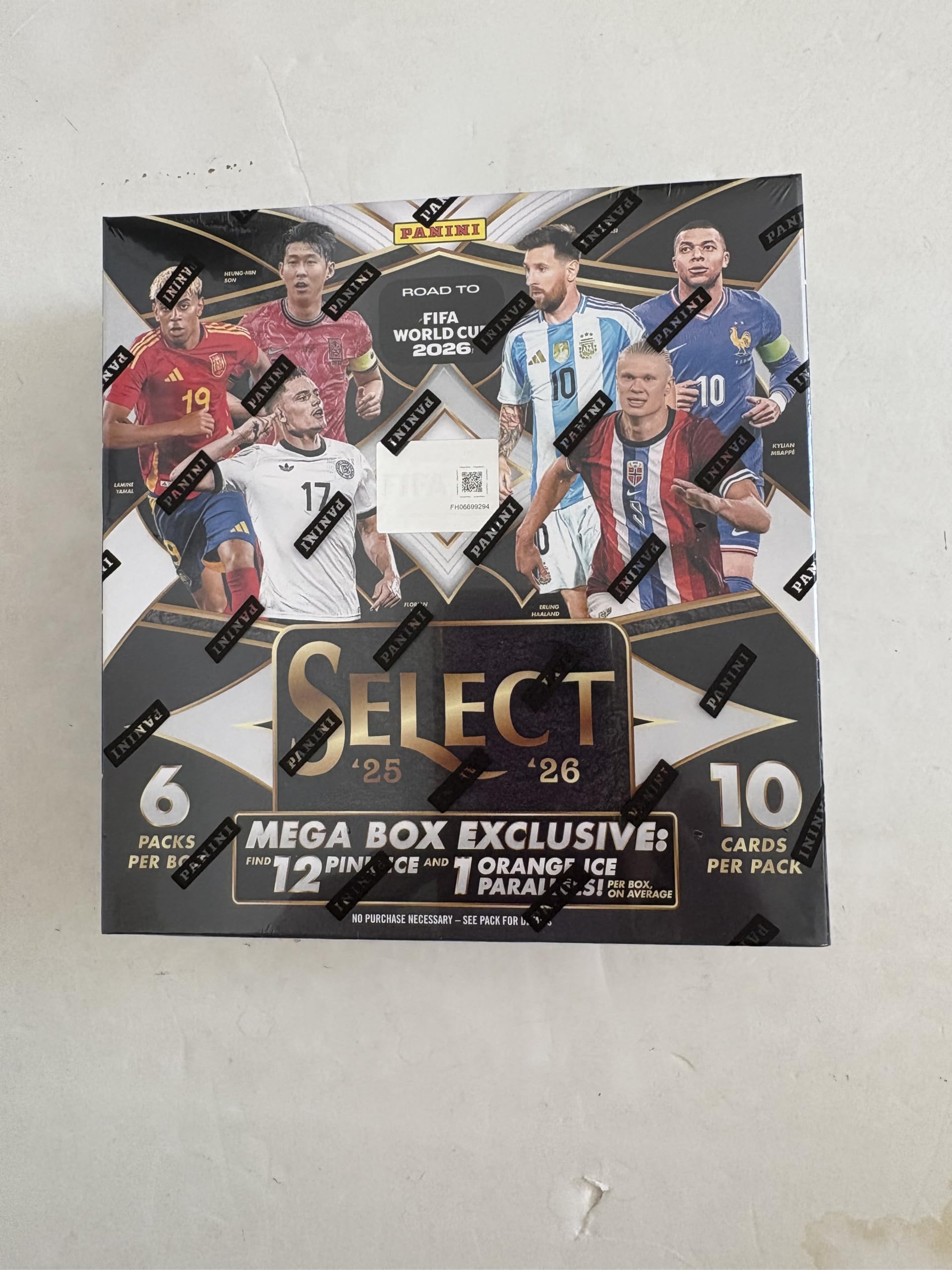 2026 Panini Select Road to FIFA World Cup Soccer Trading Cards Retail Mega Box | 24 Cards…