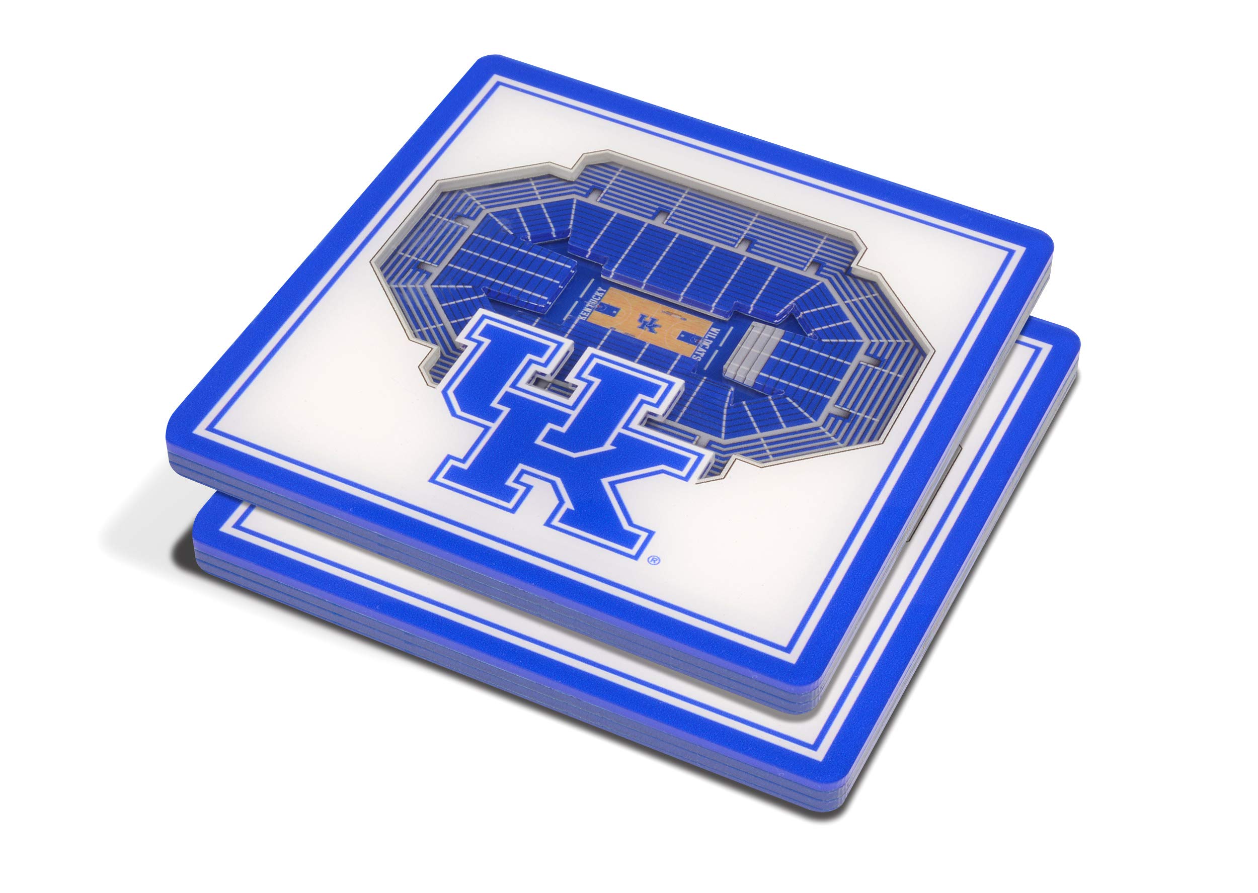 NCAA Kentucky Wildcats 3D StadiumView Coasters
