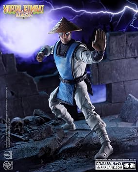 McFarlane Toys - Mortal Kombat Klassic Raiden 7in Action Figure